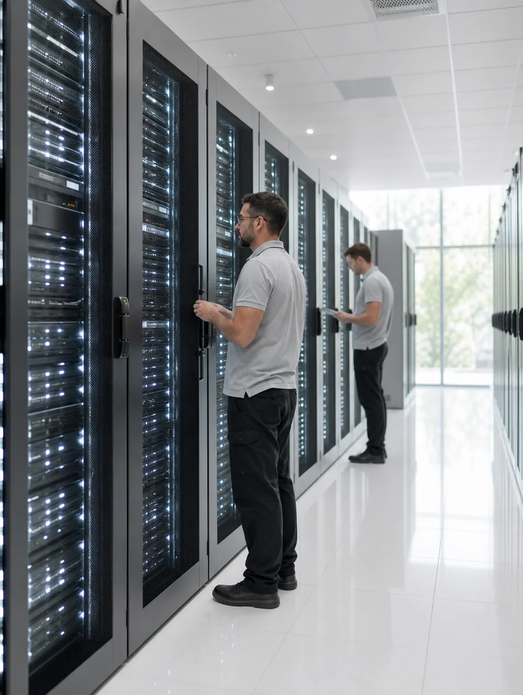 Modern data center infrastructure in Islamabad office